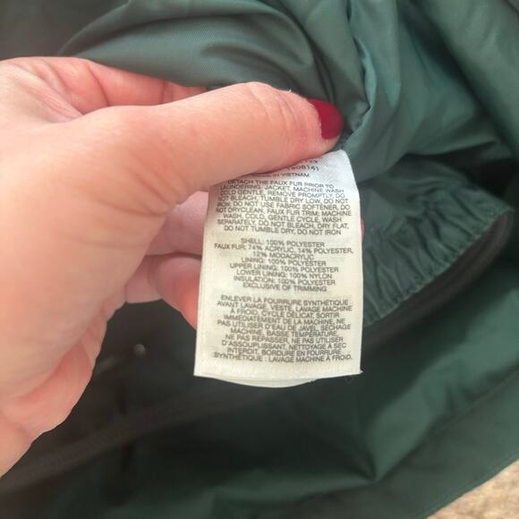 NWT Columbia Girl’s Ava Alpine Insulated Jacket Green Sz XL (18/20) - Picture 8 of 9